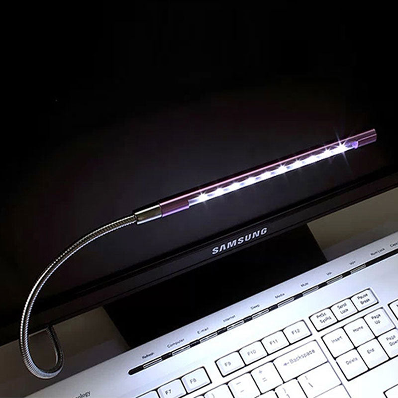 Mini Metal Flexible USB Led Computer Light