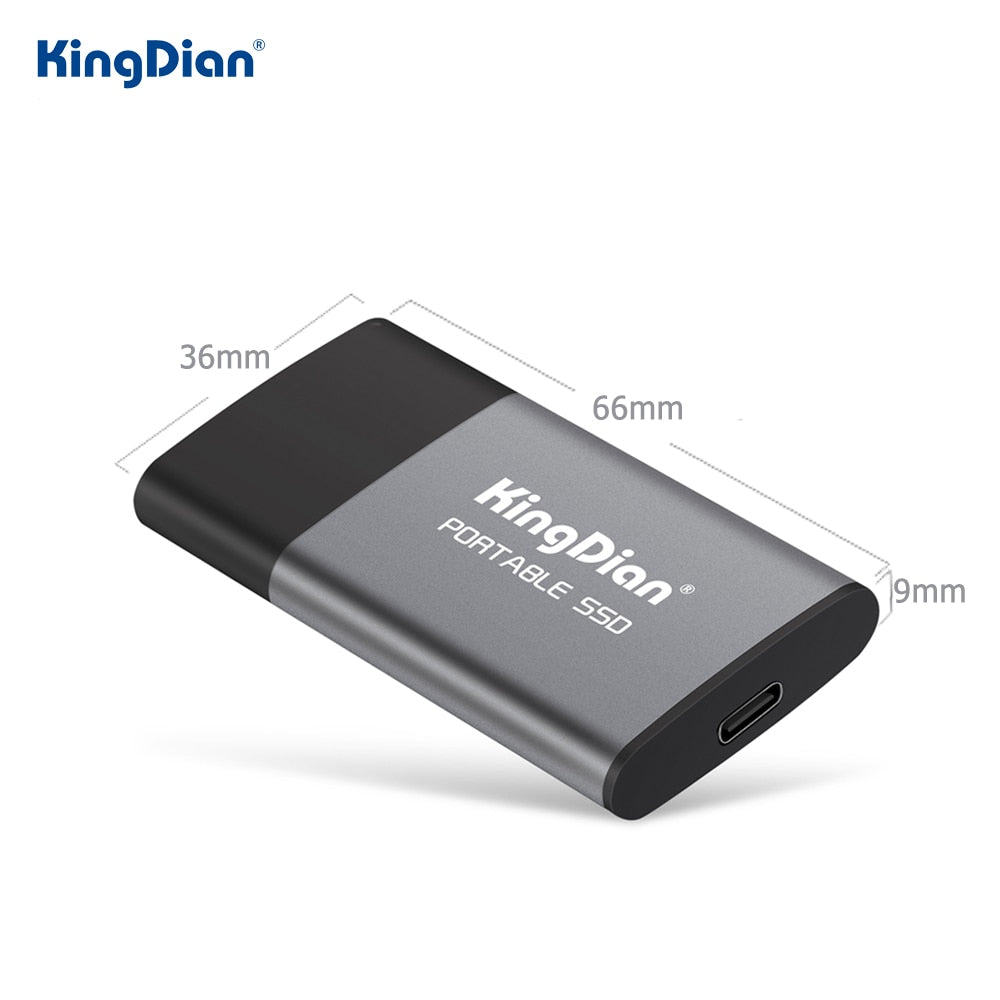 KingDian External SSD 500GB 1TB External Drive 120GB 250GB Portab –